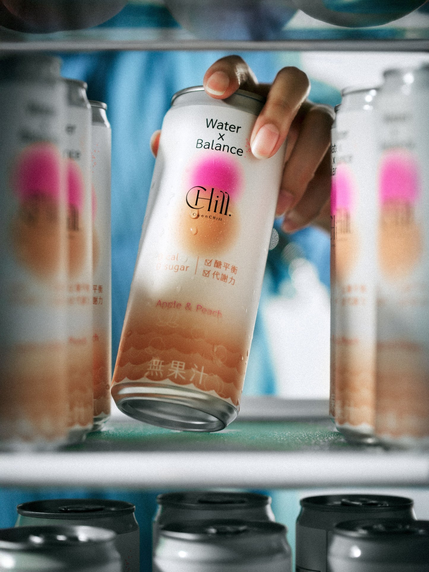 平衡氣泡水(蜜桃蘋果風味)