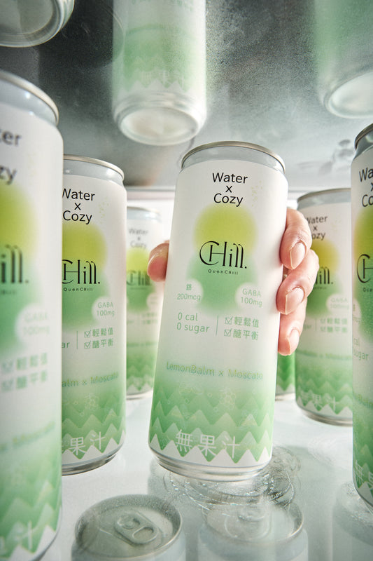 憩活氣泡水(檸檬香蜂草葡萄風味)